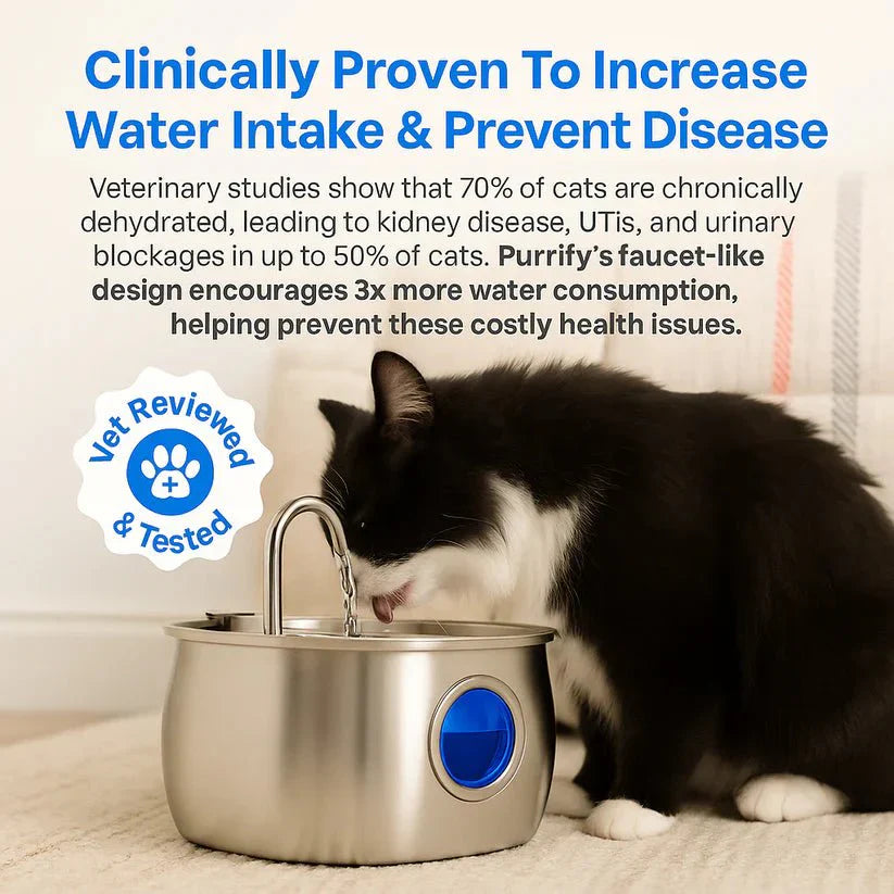 Give Your Cat Years More Healthy Life With Purrify